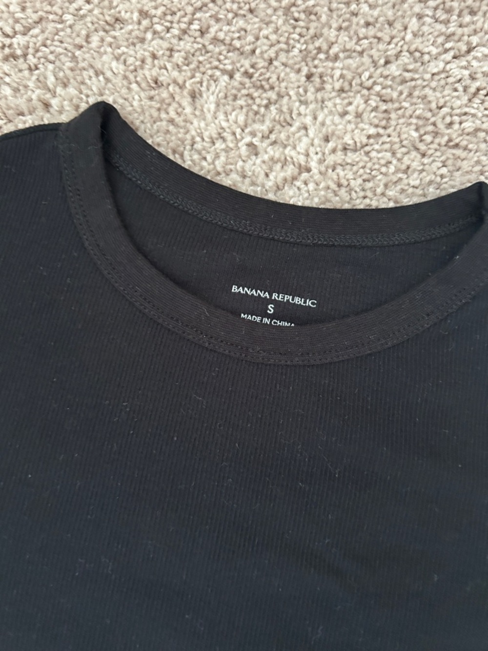 Banana Republic Ribbed shirt. S - Picture 6 of 12